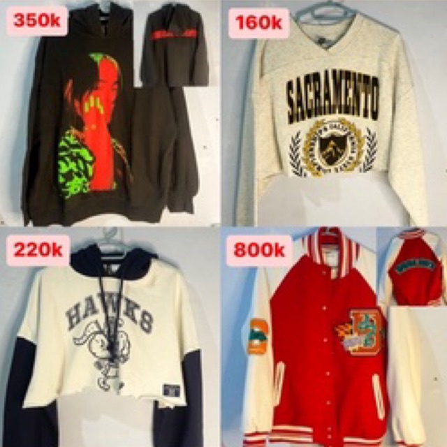 hoodie billie eilish, hoodie hawks, varsity bershka