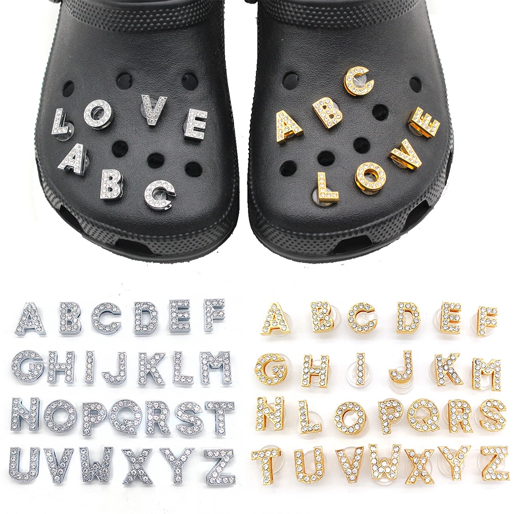 Charms Crocs Pin Jibbitz Bahan Metal Untuk Dekorasi Sepatu Sandal