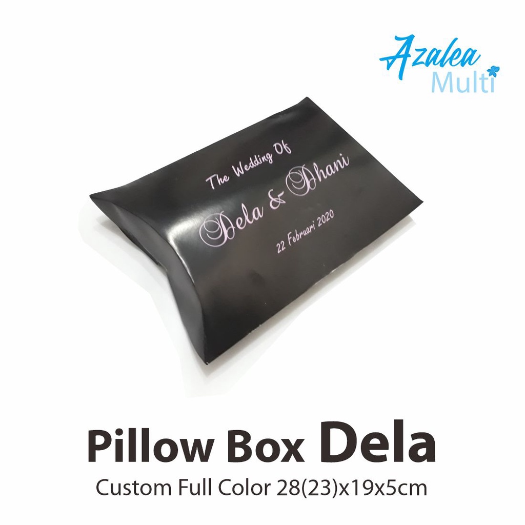 

Pillow Box Full Colour 28(23)×19×5cm - Art Carton 310gr