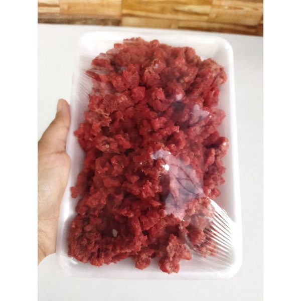 

Daging giling lemak 30% berat 500 gram