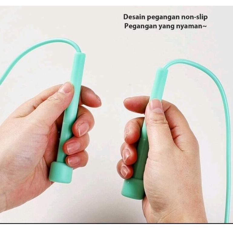 skipping sprintel jump rope plastik pvc [PGL.18Oc22ᴴ]