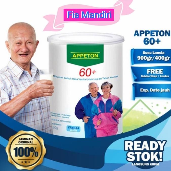 

[ COD ] APPETON 60+ (Vanilla) 900 gr