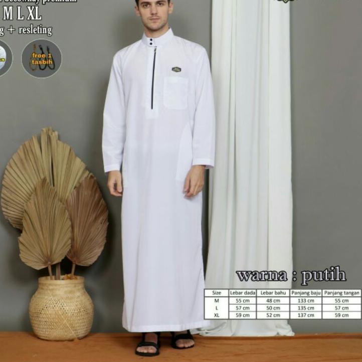 Booming Ar Razi fashion jubah ELVANO baju gamis haramain jubah pstan jubah arab jubah terbaru 2021