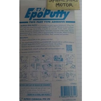 

↷ Epo Putty alteco 100 gram Alteco asli Lem porting ☑