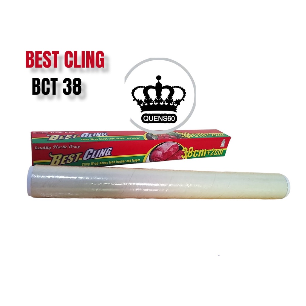 BEST CLING T 38 cm x 15 meter -food grade wrapping Plastik Makanan