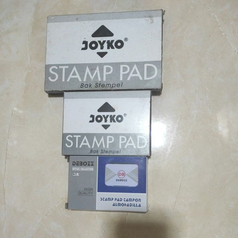 Stamp pad bantalan tinta back tinta  joyko debozz