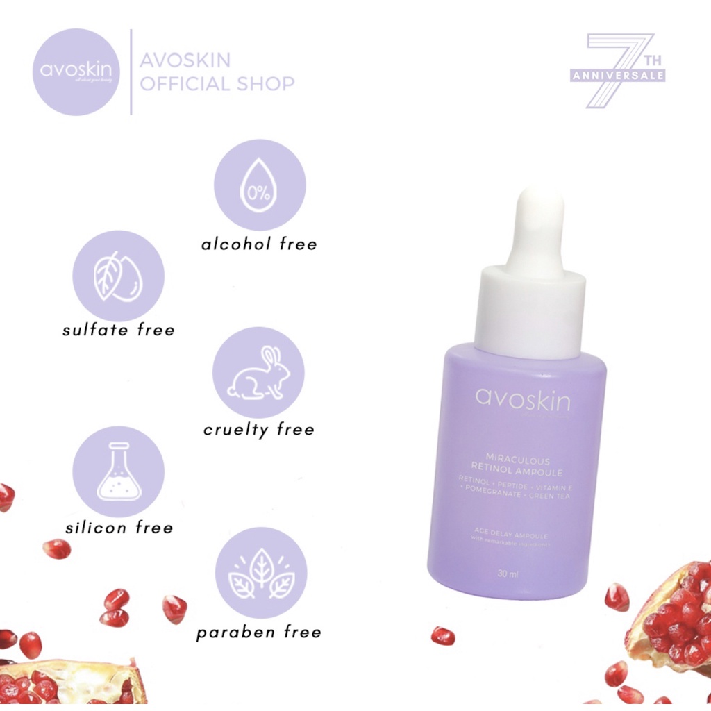 Avoskin Retinol Ampoule Anniversary Edition Lilac Edition