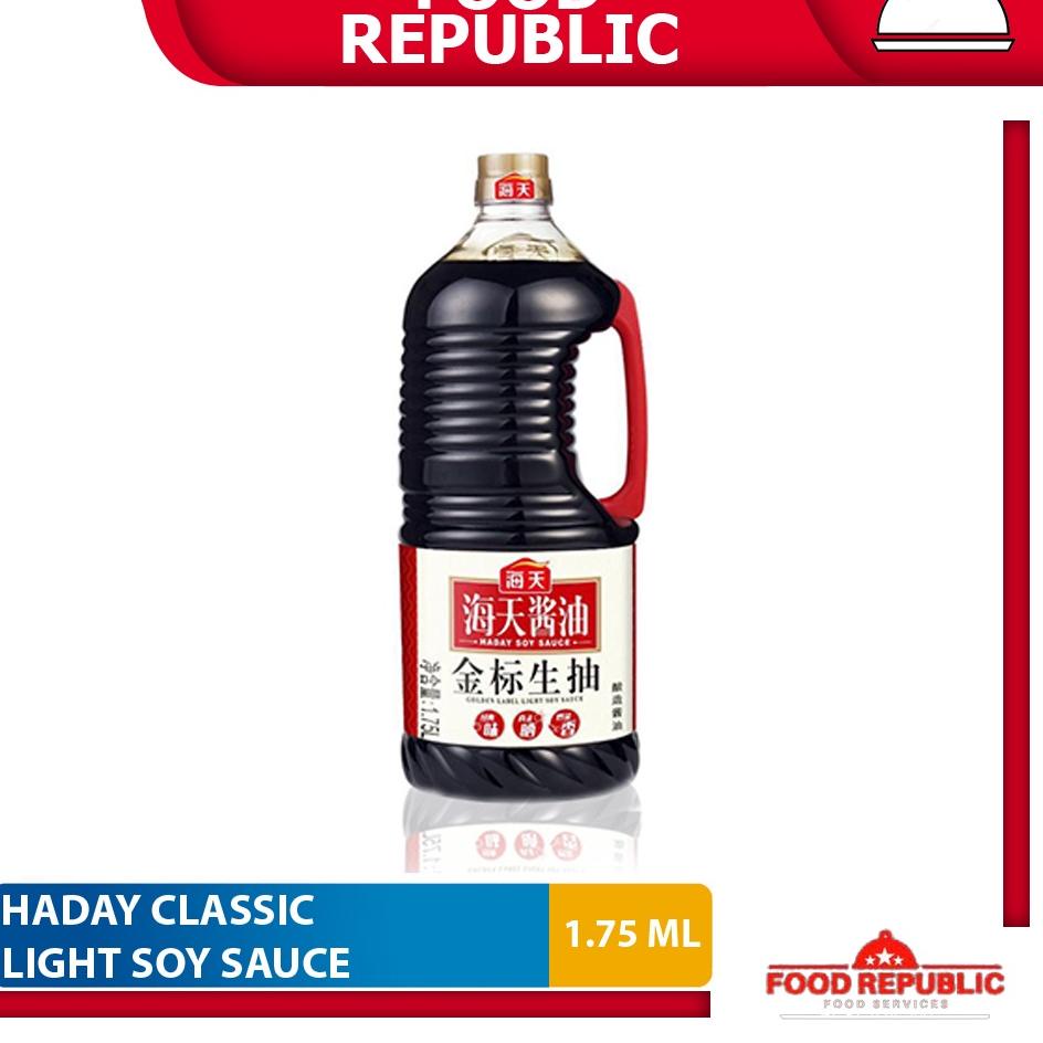 

Ready Stok Haday Light Soy Sauce 500 ml Kecap Asin Golden Label HaiTian Halal 