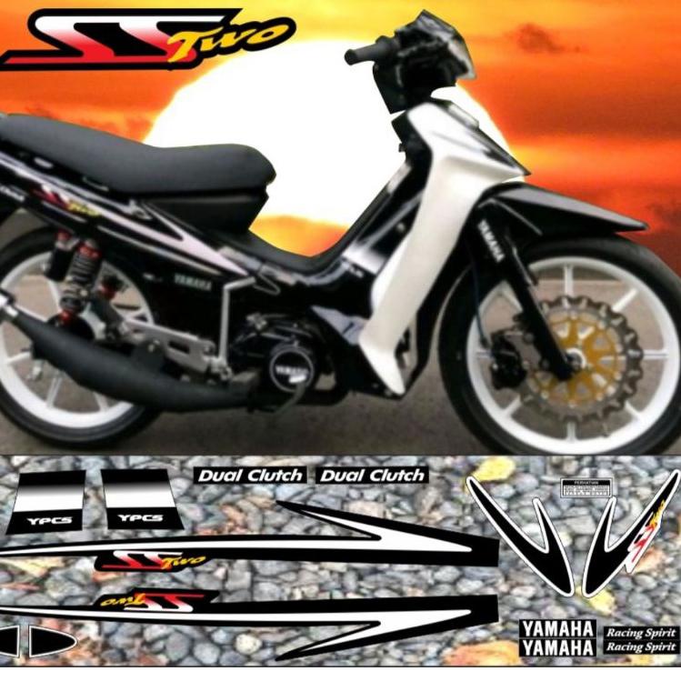 STRIPING FIZR SS TWO FIZ R SS TWO HITAM PUTIH –KSN.18Oc22υ