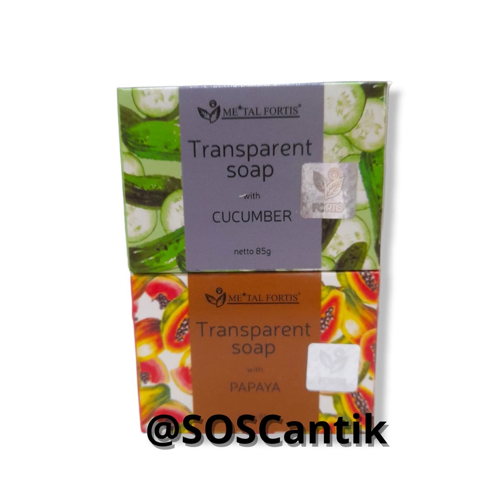 METAL FORTIS SABUN / SABUN FORTIS TIMUN PAPAYA