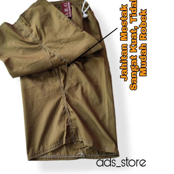 Stok Terbatas JUMBO Celana Kolor Panjang Pria 7/8 7 8 Celana Big Size Jumbo Pria Jova Twill Tebal