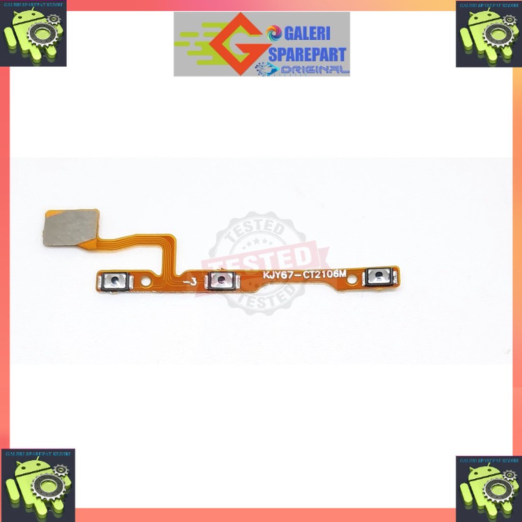 FLEXIBLE FLEXIBEL FLEKSIBEL FLEXSIBEL TOMBOL  ONN OFF ON OF PLUS VOLUME VIVO V5 V 5 V5S V 5S Y69 Y 6