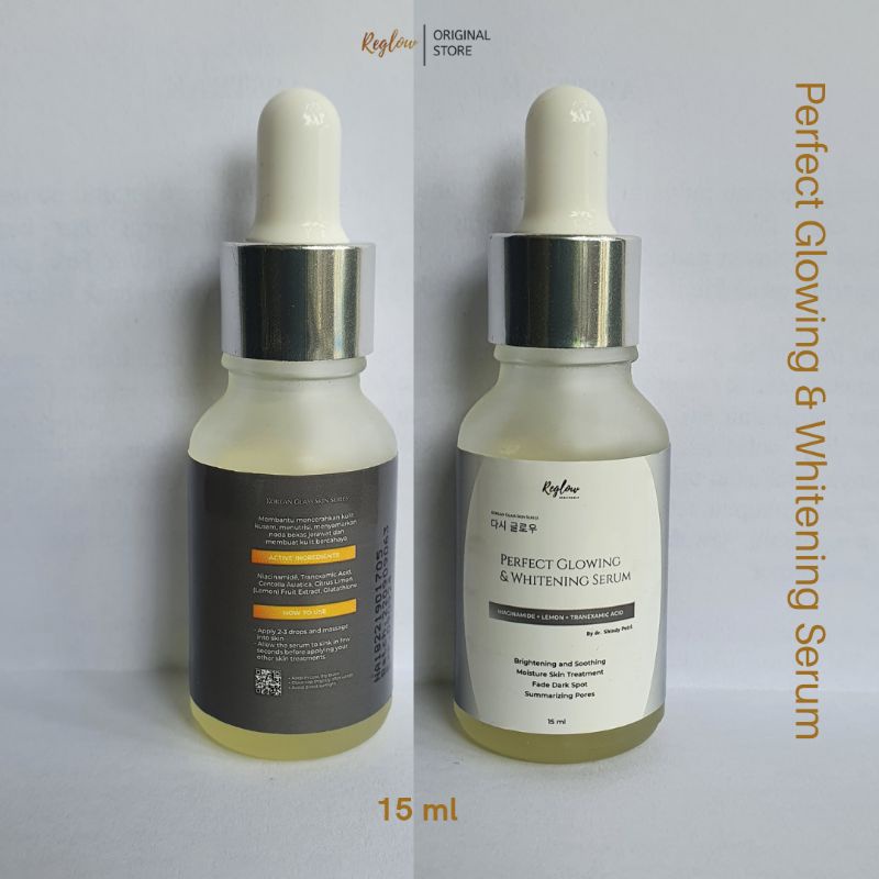 Serum Reglow Perfect Glowing and Whitening Serum Perawatan Kulit 15 ml