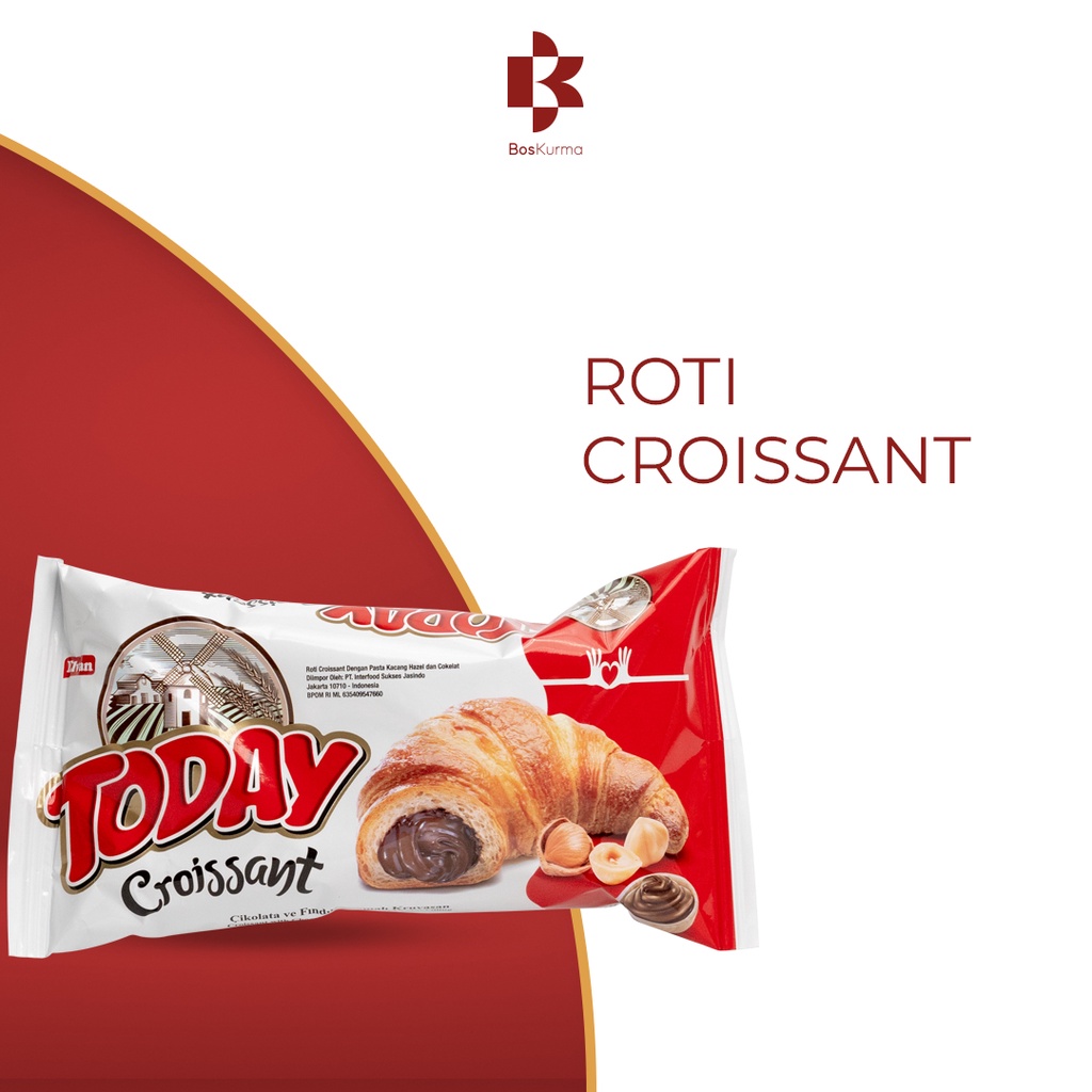 

Croissant Today 1 pcs Oleh Oleh Haji Umroh
