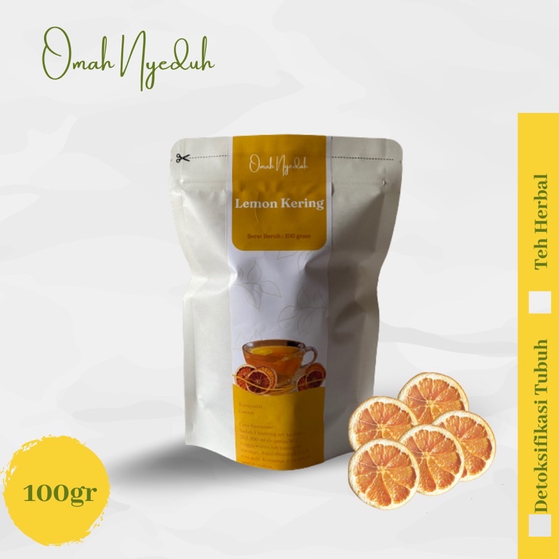 

DRIED LEMON SLICE LEMON KERING 100gr