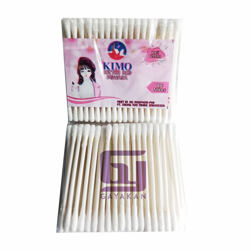 Korek Kuping Kapas Cotton Bud Ukuran Dewasa