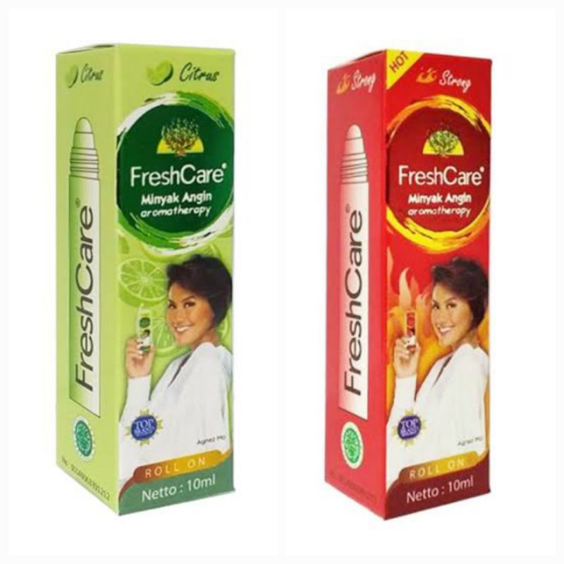 Freshcare minyak angin aromaterapi / Freshcare strong 10 ml / Freshcare citrus 10 ml