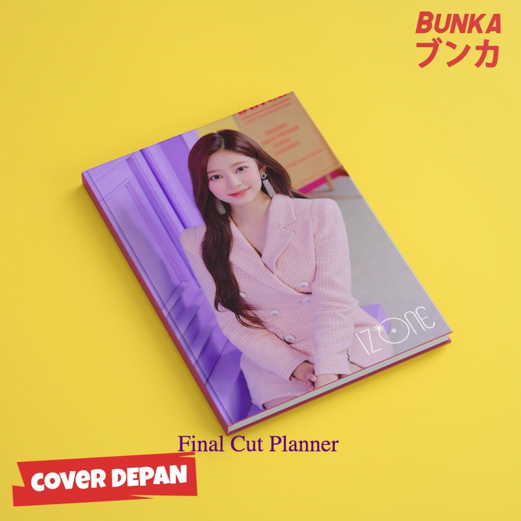 

Notebook KPOP Izone Twelve Minju Hardcover A5 Buku Tulis Catatan Notes Agenda Planner Jurnal .