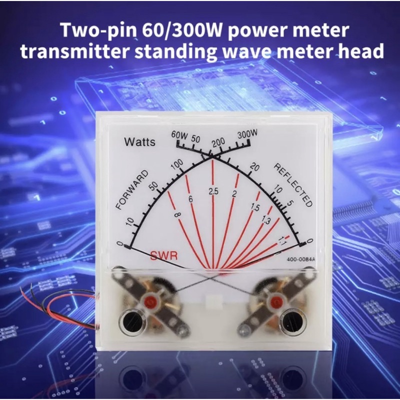 Panel Meter SWR Crossnodle 300w