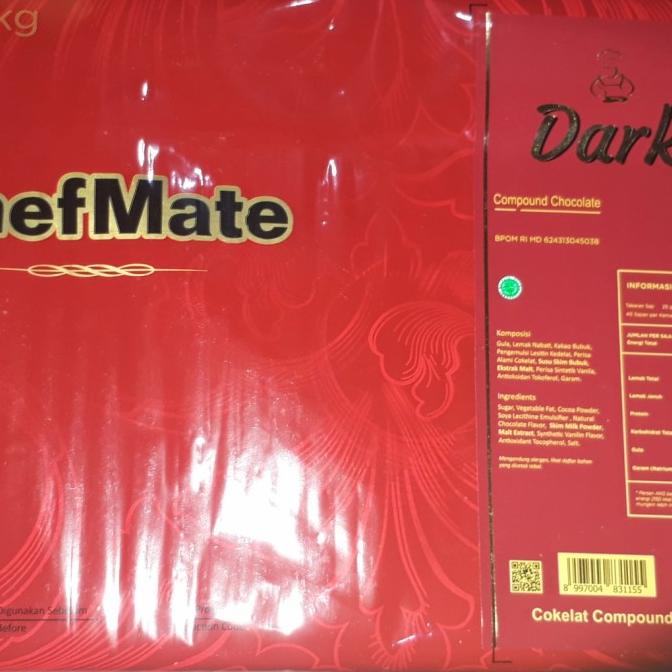 

[COD] coklat compound chefmate 1 kg [COD]