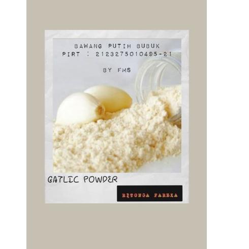 

10.10 Terlaris GARLIC POWDER 500GR / BAWANG PUTIH BUBUK 500GR buruan