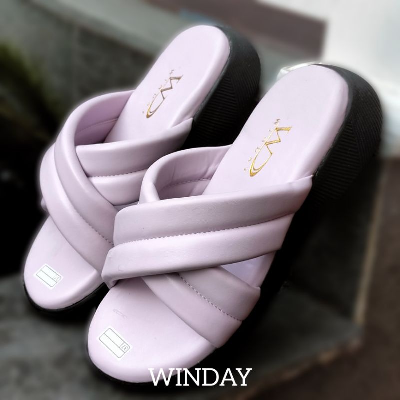 WINDAY Bellami Sandal Wedges Platform wanita