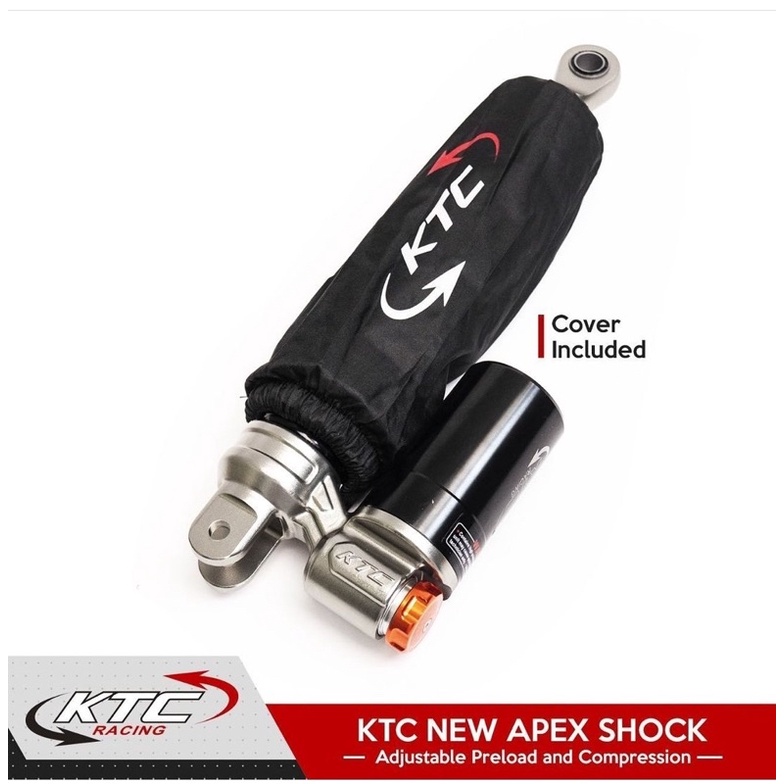 Shockbreaker Original KTC APEX Tabung Bawah Mio Vario 300mm 325mm