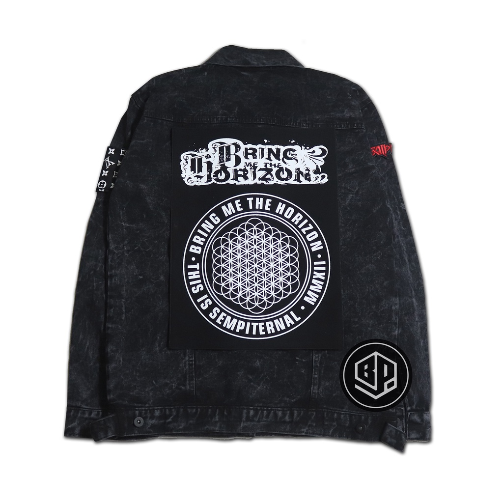 PATCH SABLON JAHIT PUNGGUNG BESAR BRING ME THE HORIZON