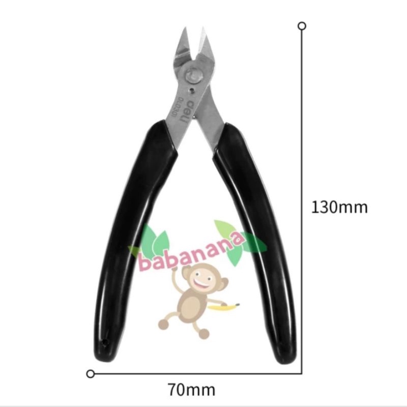 Deli DL0301 tang potong mini gundam tamiya kabel cutting pliers hobi