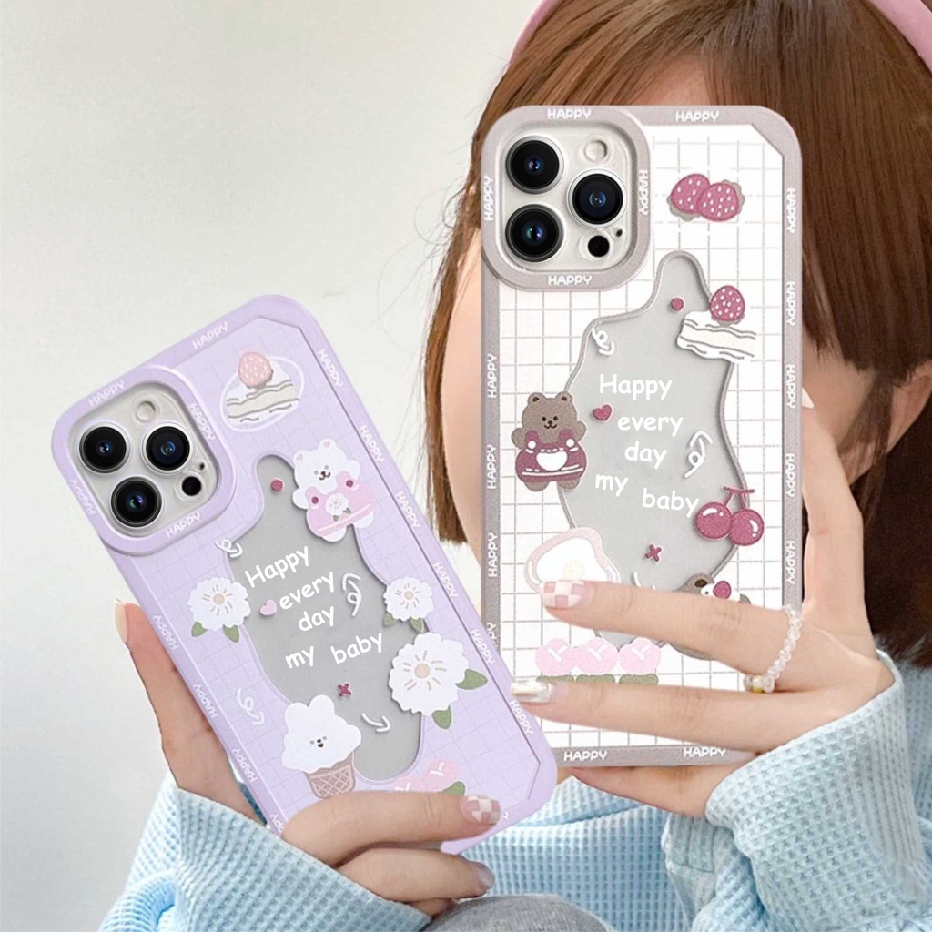 Case Iphone 6 7 8 6Plus 7Plus 8Plus X XR 11 12 13 14 15 Pro Max Plus Softcase Bening Clear Lucu #94