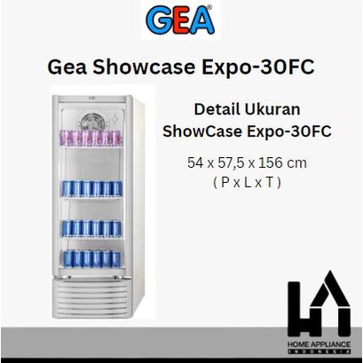ShowCase Gea EXPO-30FC Pendingin
