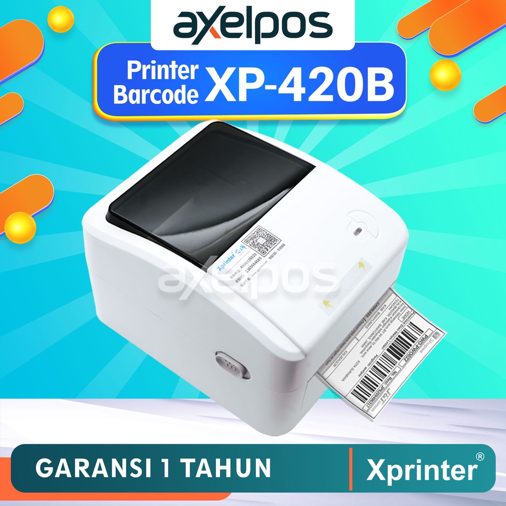 PRINTER BARCODE THERMAL LABEL XP-420B 110MM -A6 KONEKSI USB / USB - BLUETOOTH / USB - WIFI