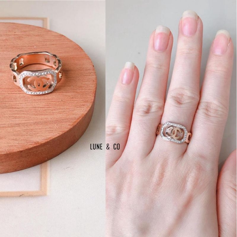 Cincin CH Mata mata Fashion Korea Impor Titanium CS161