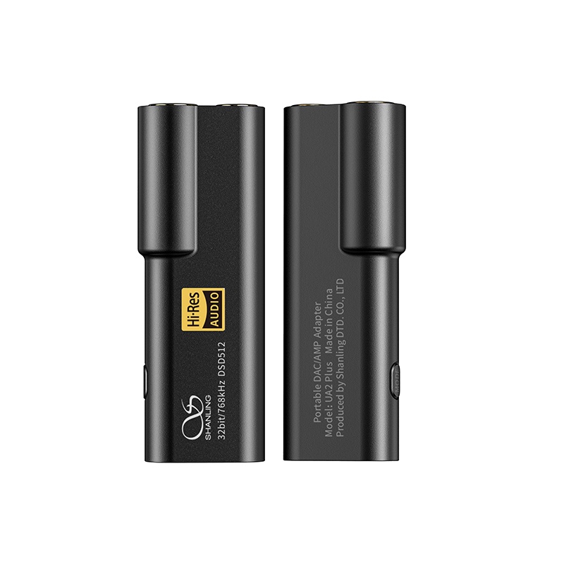 Shanling UA2 PLUS Chip Ess9038Q2M Amplifier Headphone Mini Portable USB DAC AMP Seimbang Kebisingan Rendah DSD512 PCM768