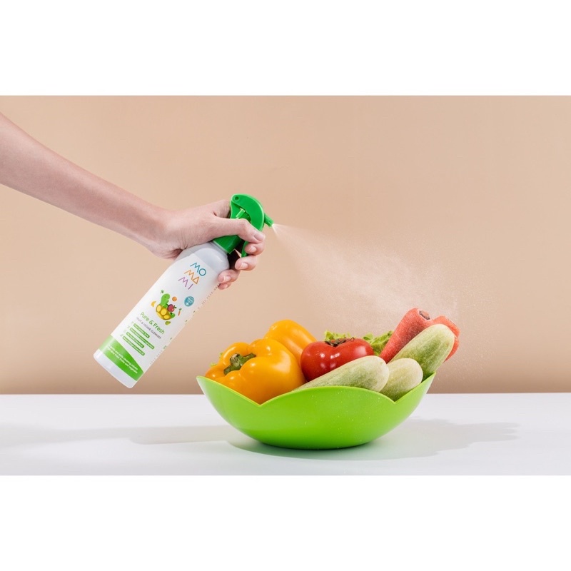 Momami pure &amp; fresh fruit veggie cleanser - pembersih sayur dan buah