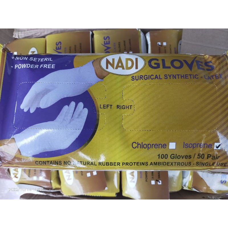 Sarung Tangan Latex  Nadi gloves