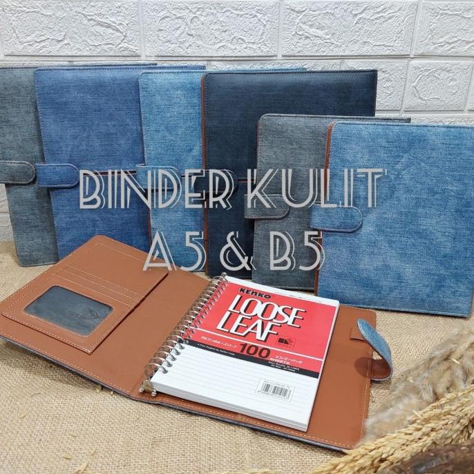 

SALE Binder Polos Denim premium / Binder Exclusive A5 & B5