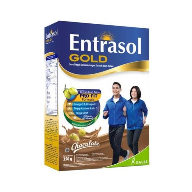 

[ COD ] Entrasol Gold Susu Dewasa 50 tahun keatas - 350 gram