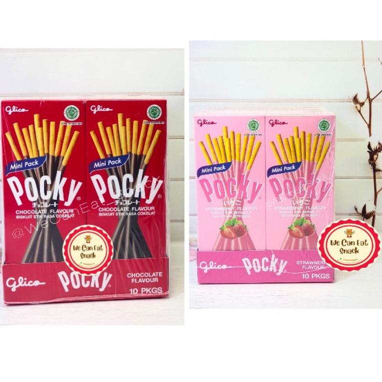 

Stok banyak Pocky Glico 21gr Strawberry & Coklat (1 Pack isi 10) 05