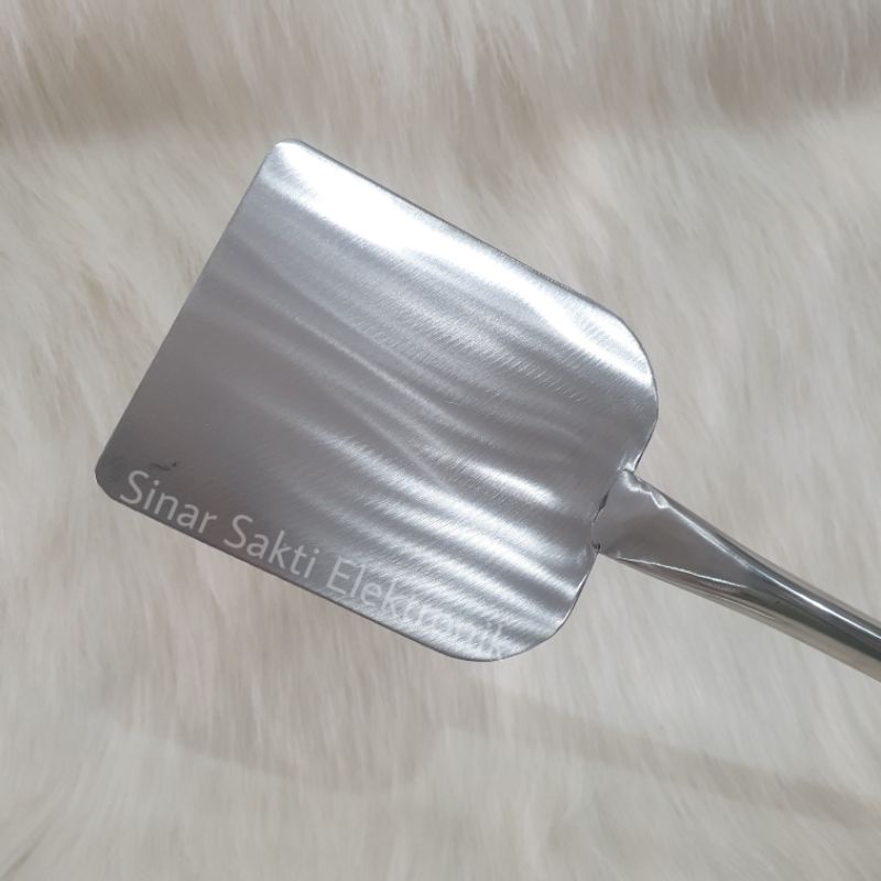 Sutil Spatula Roti Bakar Stainless Steel Stenlis Martabak Telur Telor