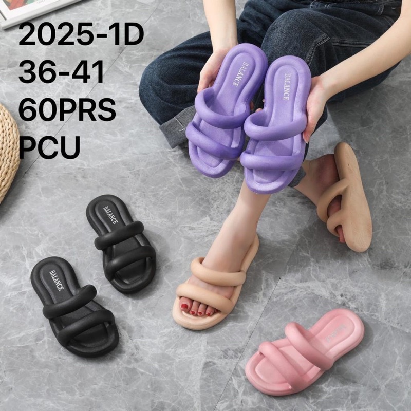 SANDAL WANITA KARET JELLY IMPORT RUBBER IMPORT BALANCE 2025-1