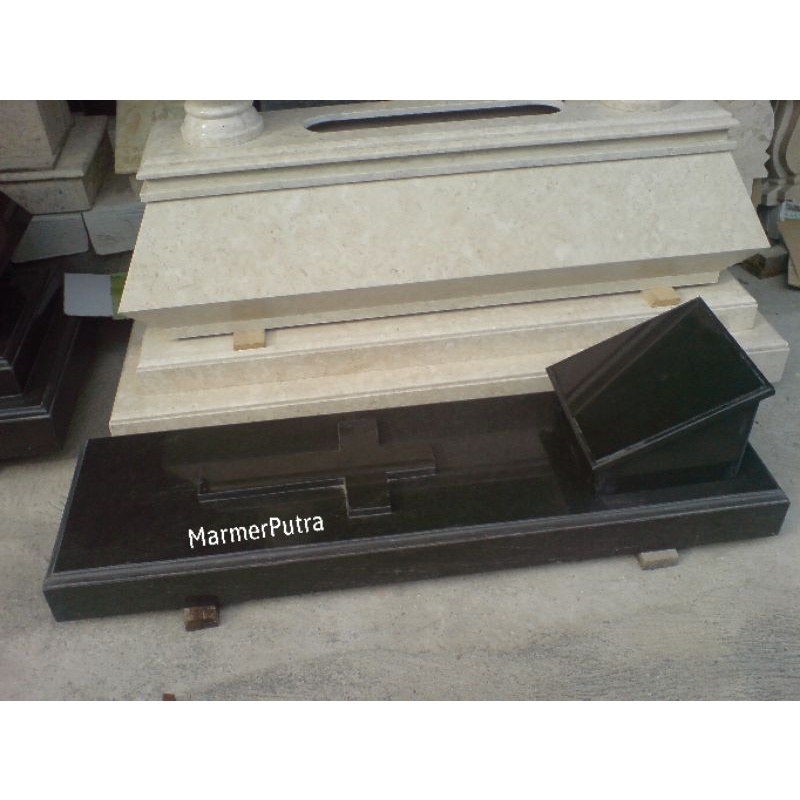 Kijingan Granit Hitam Kristen  Asli Tulungagung