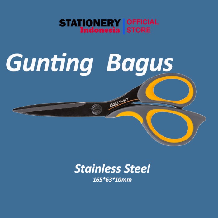 

Jualan Gunting Kertas / Scissors - Deli 77759 / 77760 Promo