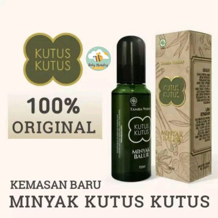 MINYAK BALUR KUTUS KUTUS 100% ORIGINAL / KUTUS KUTUS/ minyak balur