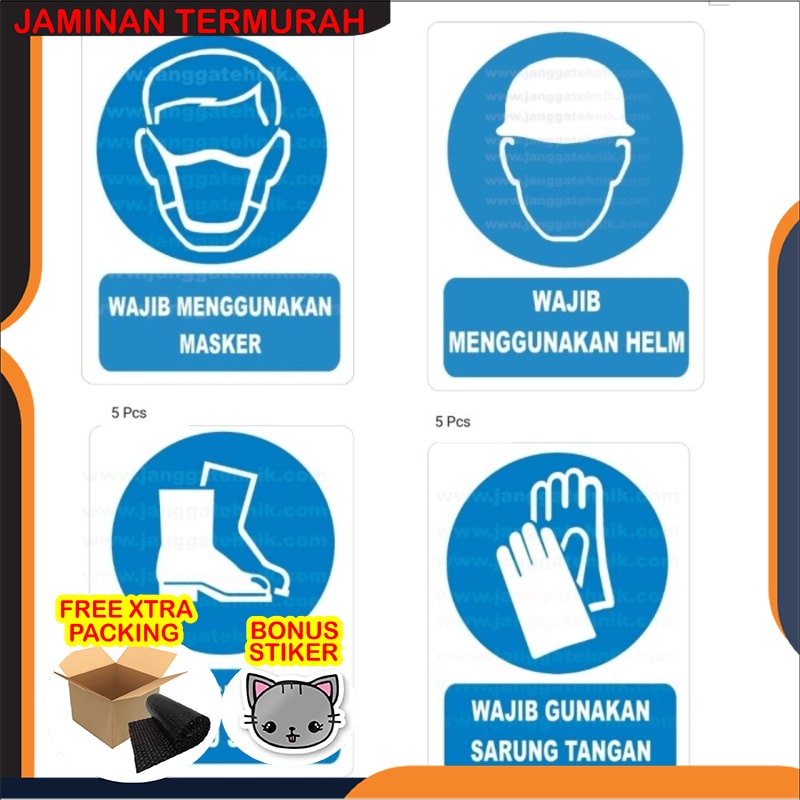 

Promo SIGN K3 RAMBU SAFETY AKRILIK UK15x25 Elegan