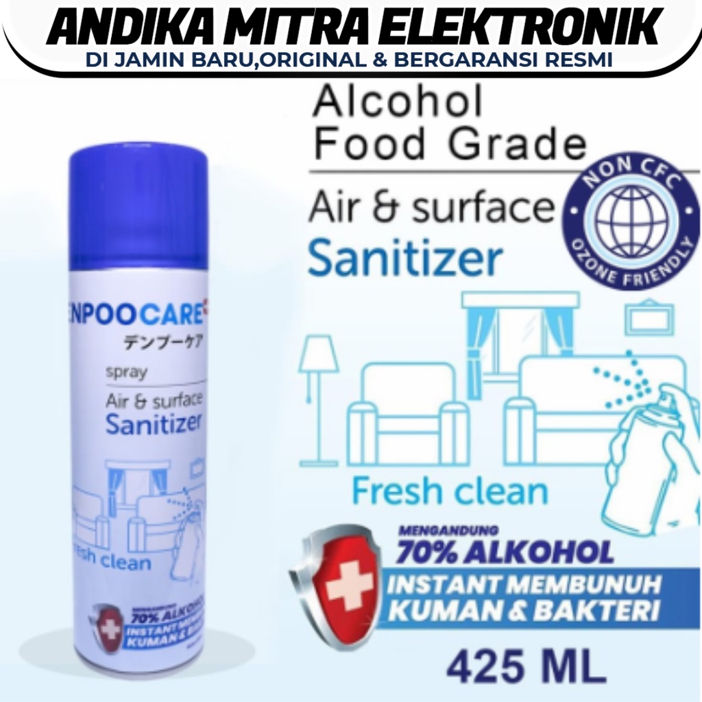 Sanitaizer DCARE AIR DAN SURFACE SANITIZER 425ml