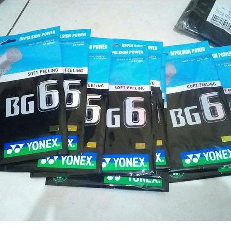 E8I6 SENAR BADMINTON YONEX BG 6 CH ORIGINAL ZNA