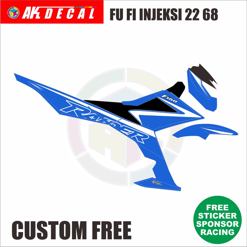 STRIPING LIVERY SATRIA F150 FU FI INJEKSI CUSTOM 2268