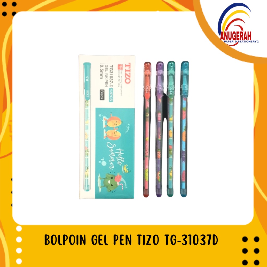 

BOLPOIN GEL PEN TIZO TG-31037D