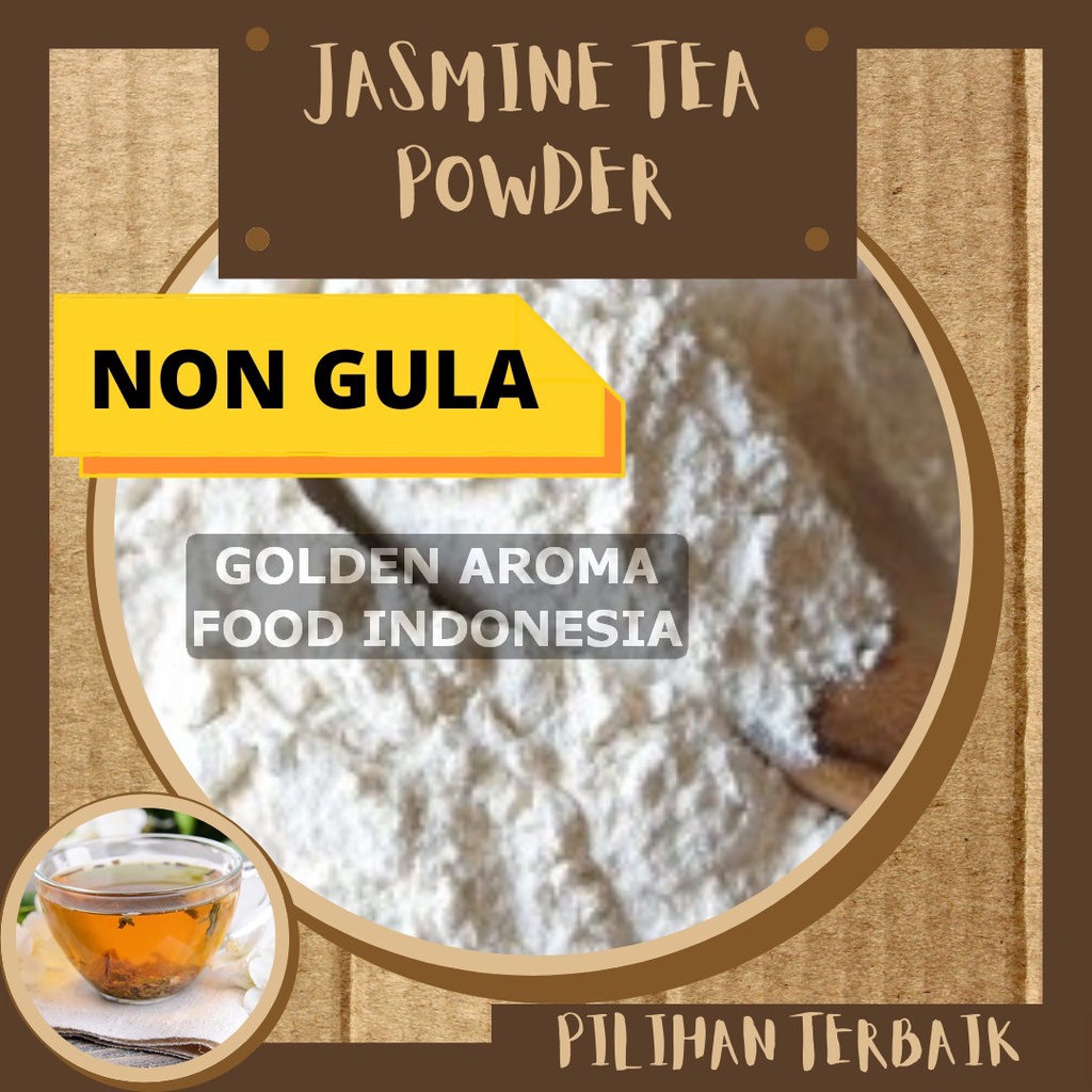 

Bubuk Minuman Rasa Jasmine Tea Non Gula 100Gr Minuman Powder Jasmine Tea Bisa Kiloan Drinking Powder Kekinian Boba Aneka Instan Murah Enak Terbaik Halal Premium